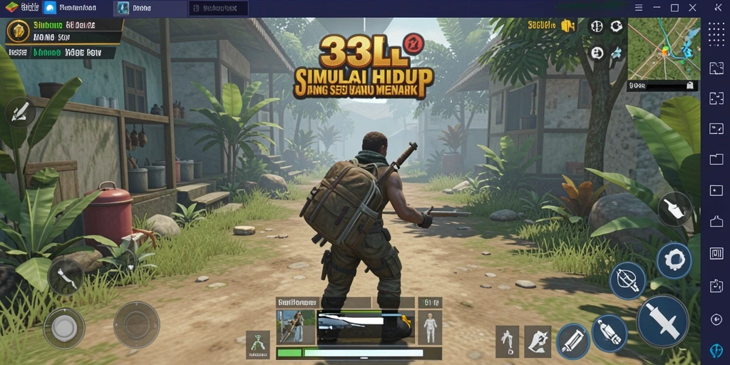 Screenshot utama 33L menampilkan gameplay yang menarik dan interaktif.