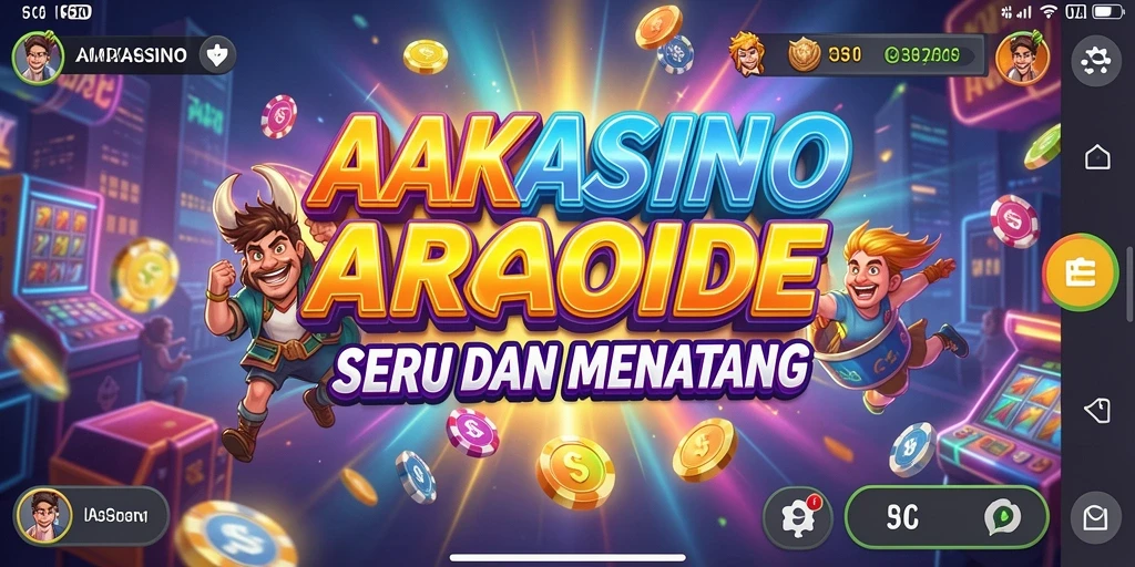 Screenshot AAKASINO menampilkan gameplay Arcade yang menggugah selera.