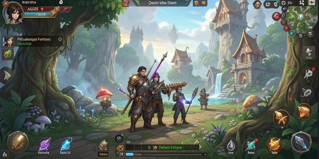 Gameplay RPG ASG55 yang mendebarkan dan penuh aksi.
