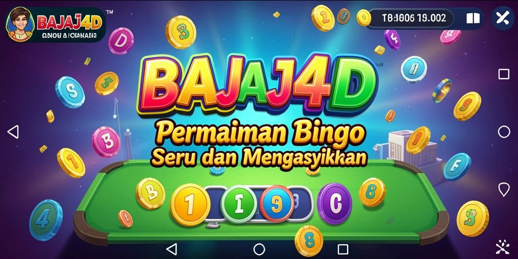 Screenshot gameplay Bingo BAJAJ4D yang menarik dan penuh warna.