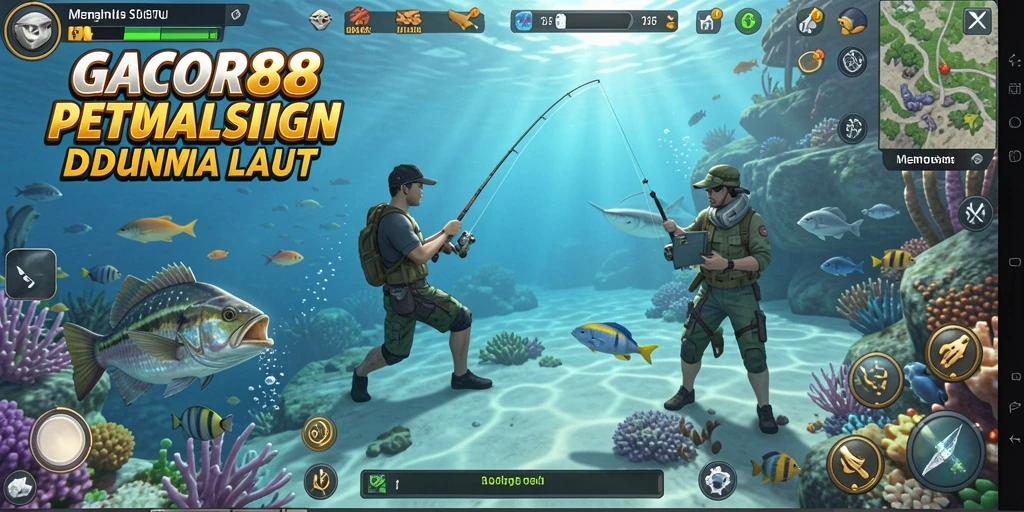 Tangkapan ikan yang menarik dalam gameplay GACOR88.