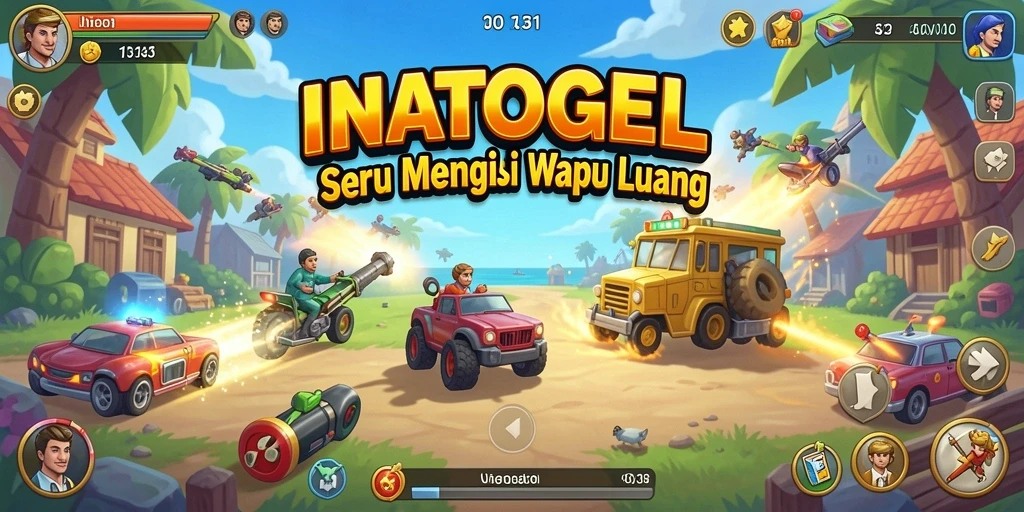 Tampilan gameplay INATOGEL yang menegangkan dan penuh aksi.