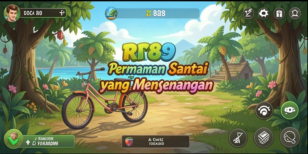 Tampilan gameplay dari permainan RR89 yang seru dan santai.