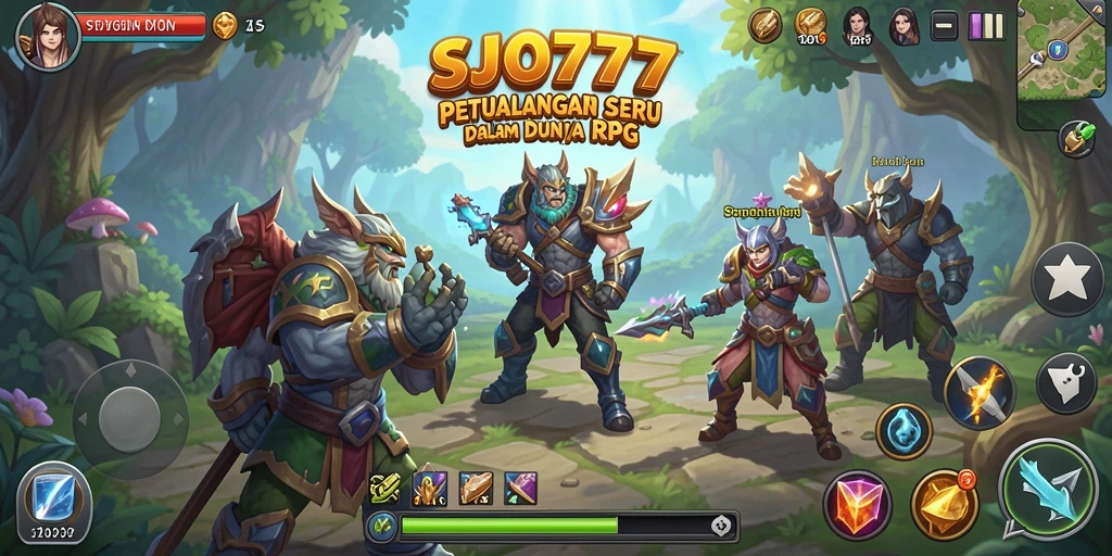Tampilan gameplay SJO777 yang epik dan mendebarkan.