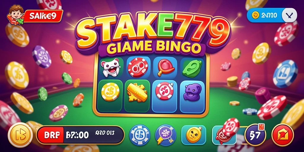 Tampilan gameplay Bingo yang seru dan interaktif di STAKE779.