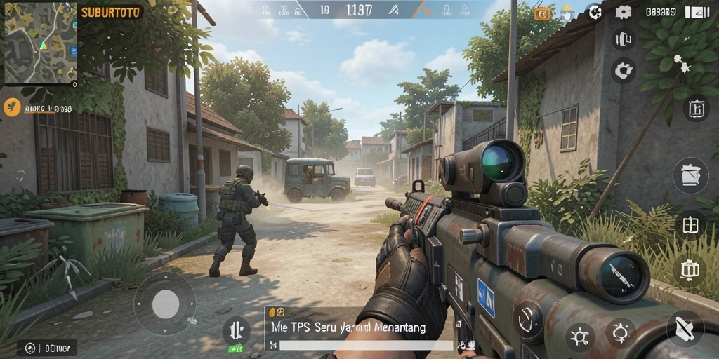 Gameplay seru SUBURTOTO dengan aksi menegangkan.