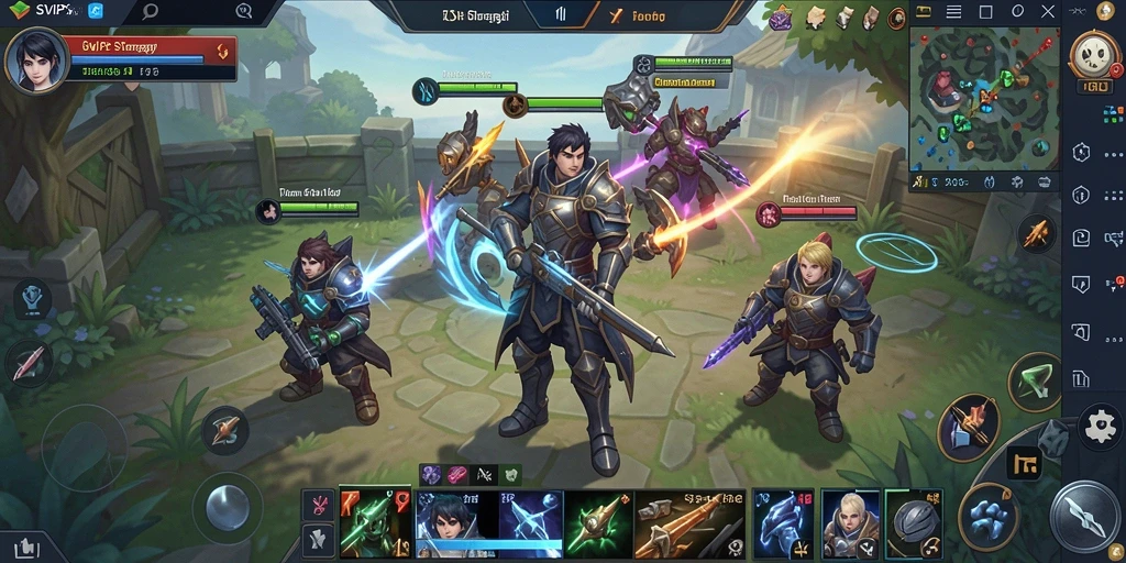 Tampilan gameplay menegangkan dengan strategi mendalam di SVIP5.