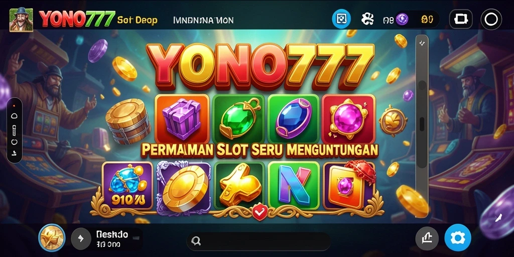 Screenshot gameplay YONO777 yang menunjukkan keseruan permainan Slot.